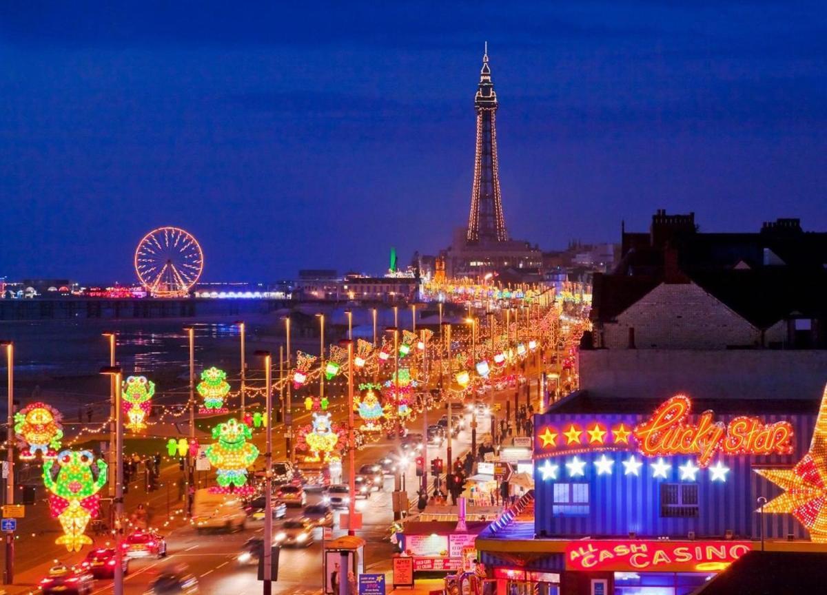 Blackpool Sleepover Apartment 1 Free Parking Sleeps 6 Eksteriør bilde